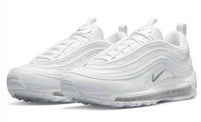 Nike Air Max 97 – Triple White / Wolf Grey