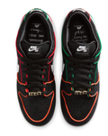 Nike SB Dunk Low Pro QS Men’s – Black/White/Challenge Red
