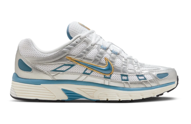 Nike P-6000 “Metallic Silver/Aegean Storm”
