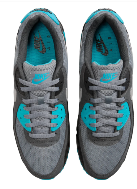 Nike Air Max 90 – Cool Grey / Dusty Cactus / Black / Wolf Grey