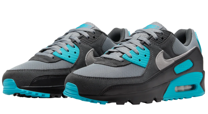 Nike Air Max 90 – Cool Grey / Dusty Cactus / Black / Wolf Grey