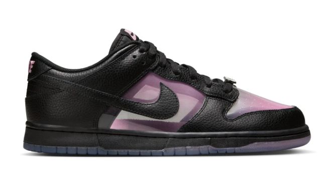 Nike Dunk Low Retro Premium – Transparent / Pink Rise