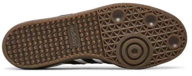 adidas Sambae Women’s – Cloud White/Core Black/Gold Metallic