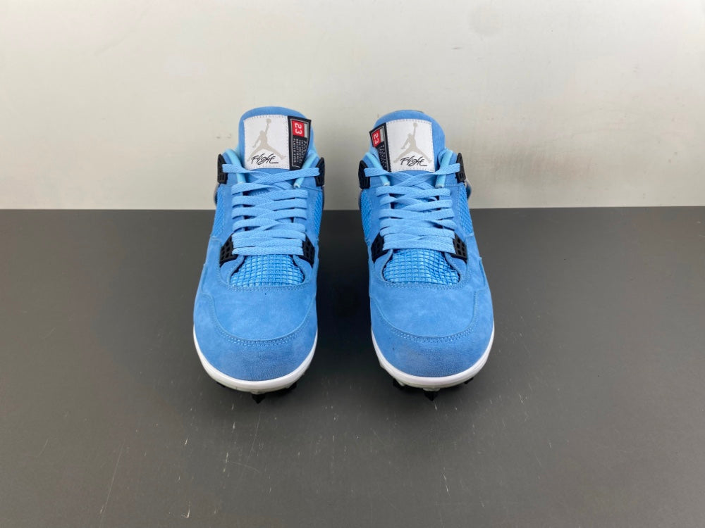 Air Jordan 4 Retro Custom Golf Shoes – University Blue