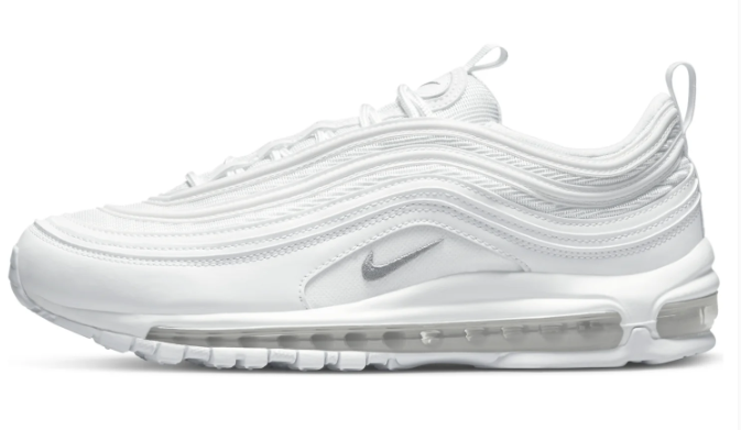 Nike Air Max 97 – Triple White / Wolf Grey