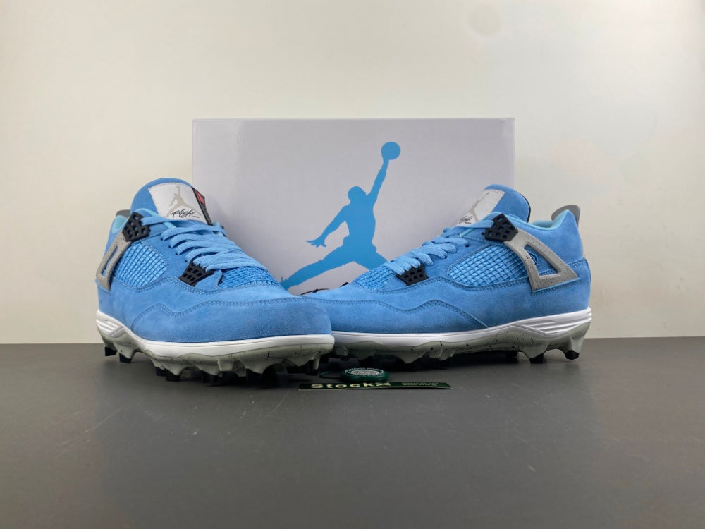Air Jordan 4 Retro Custom Golf Shoes – University Blue