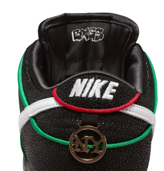 Nike SB Dunk Low Pro QS Men’s – Black/White/Challenge Red