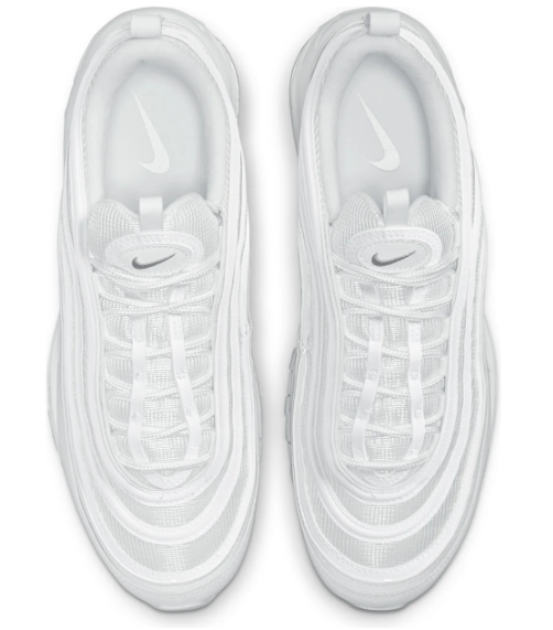 Nike Air Max 97 – Triple White / Wolf Grey
