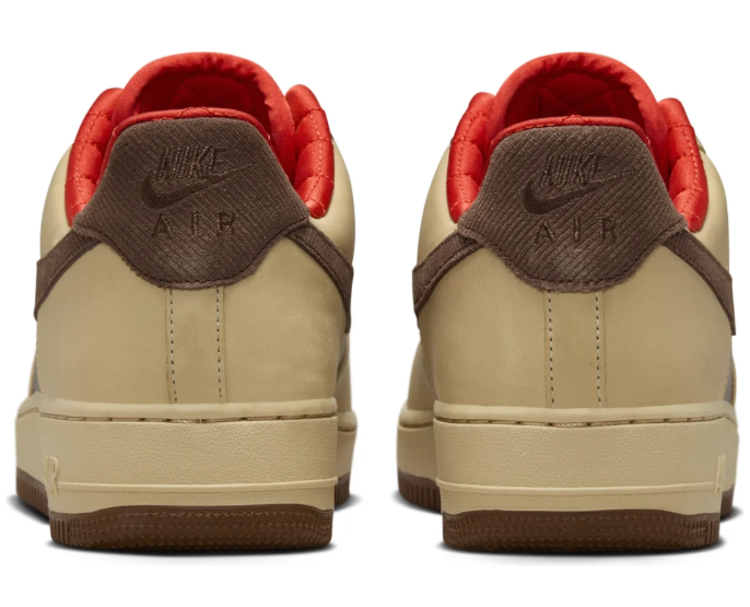 Nike Air Force 1 Low “Light British/Cacao Wow/Red”
