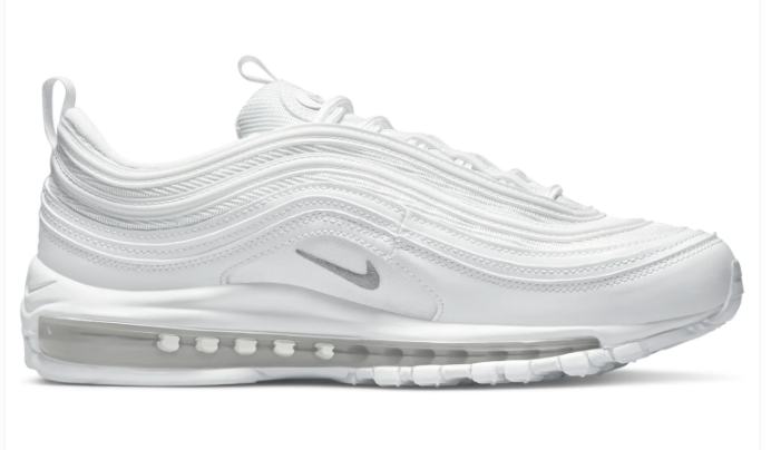 Nike Air Max 97 – Triple White / Wolf Grey